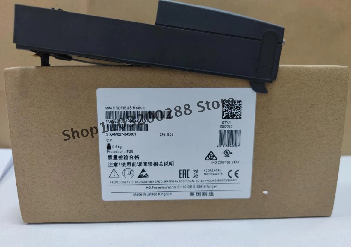 

1PCS New 6SE6400-1PB00-0AA0 In Box PLC Module 6SE6400-1PB00-0AA0 6SE6400 1PB00 0AA0 6SE64001PB000AA0