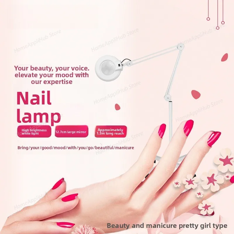 

Светодиодная 4-нога напольная увеличительная лампа холодного света – для татуировки, вышивки бровей и наращивания ресниц, зеркальные светильники