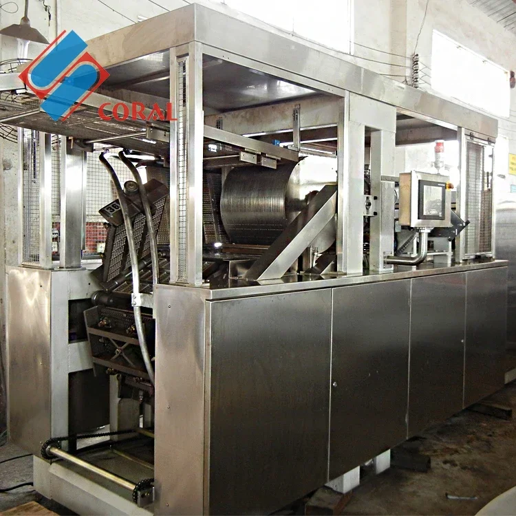 Commercial High Quality Soft Waffle Making Machine / Soft Waffle Baking Line / Waffle Maker
