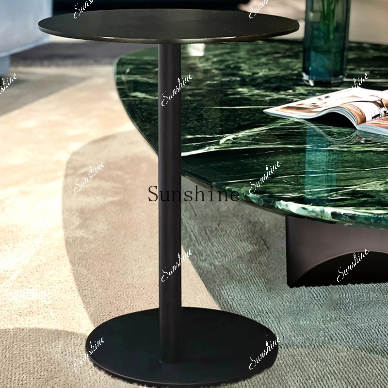 Italian natural large flower green luxury stone minimalist rectangular natural marble coffee table  FT