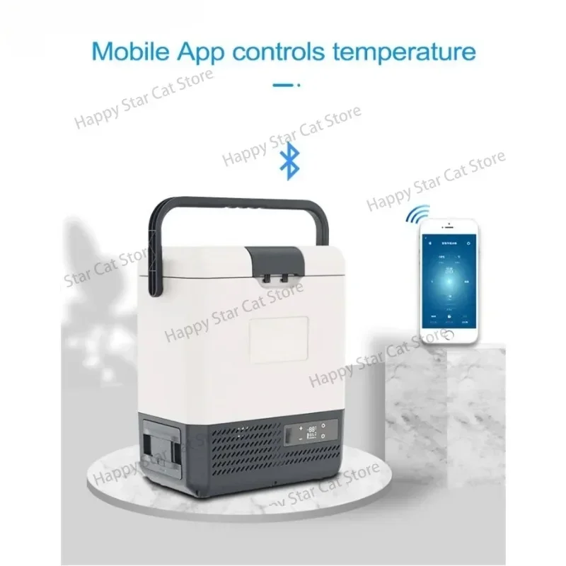 110V/220V Freezer Cooler Car Home Vehicle Truck Camping Fridge P8 8L Mini Car Refrigerator 12V/24V Portable Refrigerator