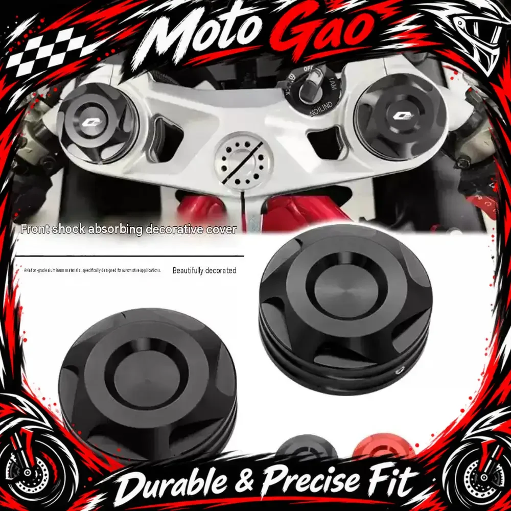 【Precise Fit】Motorcycle front shock absorber adjustment decorative cover accessory FOR QJMOTOR SRK921RR