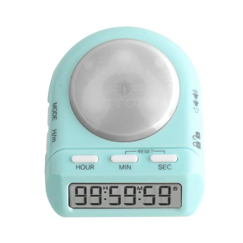 Digital Kitchen Timer With 100 Hour Clock Count Down For Kid Teacher Cook,45° Display LCD&Security Lock,Time Management