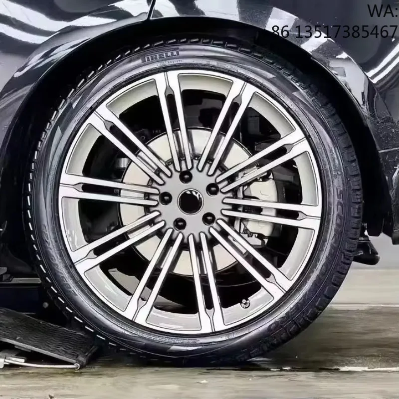CUSTOM Silver Passenger CarWheels 5x112 5x120 5x114.3 Wheels 18 19 20 21 22 24 26 Inch Rims For bmw E92 E90 E36 Audi Mercedes