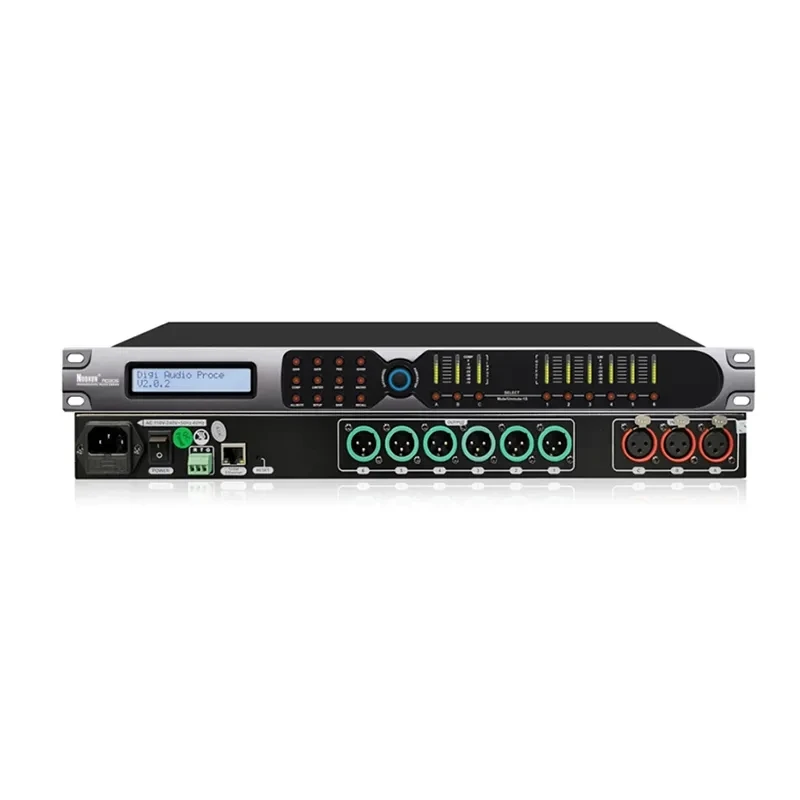 3 Input 6 Output Professional Digital DSP Drive rack PA2 Audio Processor Speaker Management System