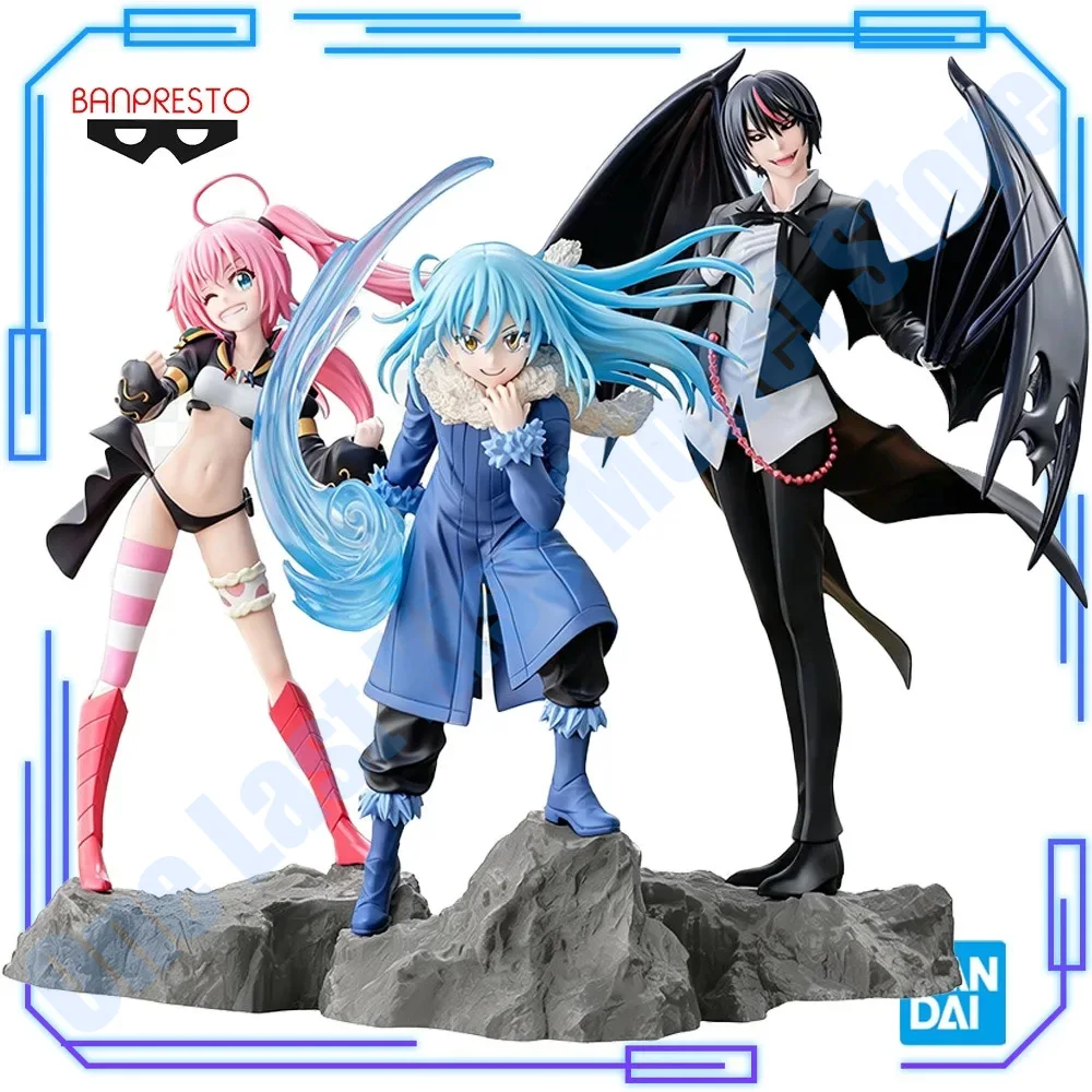 In Stock Bandai Genuine Banpresto That Time I Got Reincarnated As A Slime Milim Nava Rimuru Tempest Diablo Model Toy Figure Gift