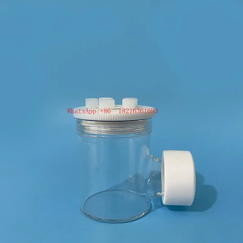 Limited Offer 24mm Quartz Window Electrolysis Device Accessories K040-S Single-layer Sealed Photoelectrochemical Quartz Reacto