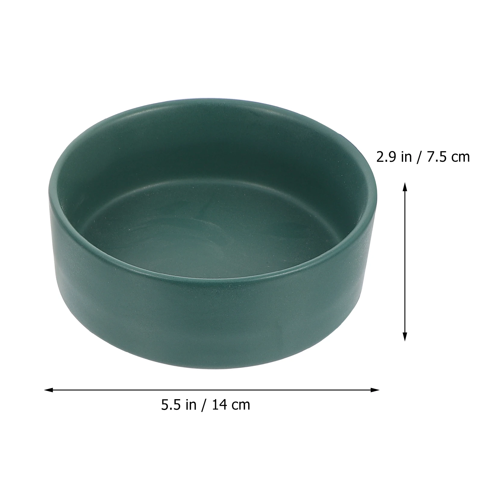 

Ceramic Pet Bowl Cat Dog Food Water Dishes Easy Wash Bacteria Resistant Stable Design Prevent Spill Gifts Pet Supplies