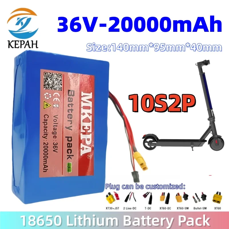 New 10S2P 36V 20Ah … - image