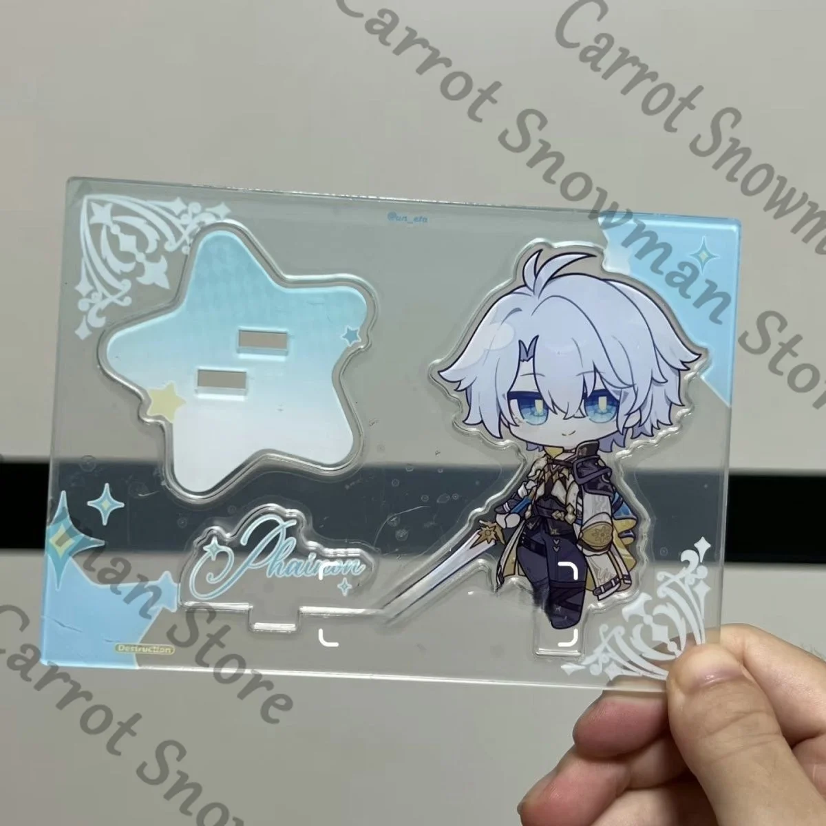 هونكاي: زملاء ستار ريل Phainon Cyrene Trailblazer Castorice ambitus Q نسخة لطيف أكريليك علامة واقفة هدية تزيين