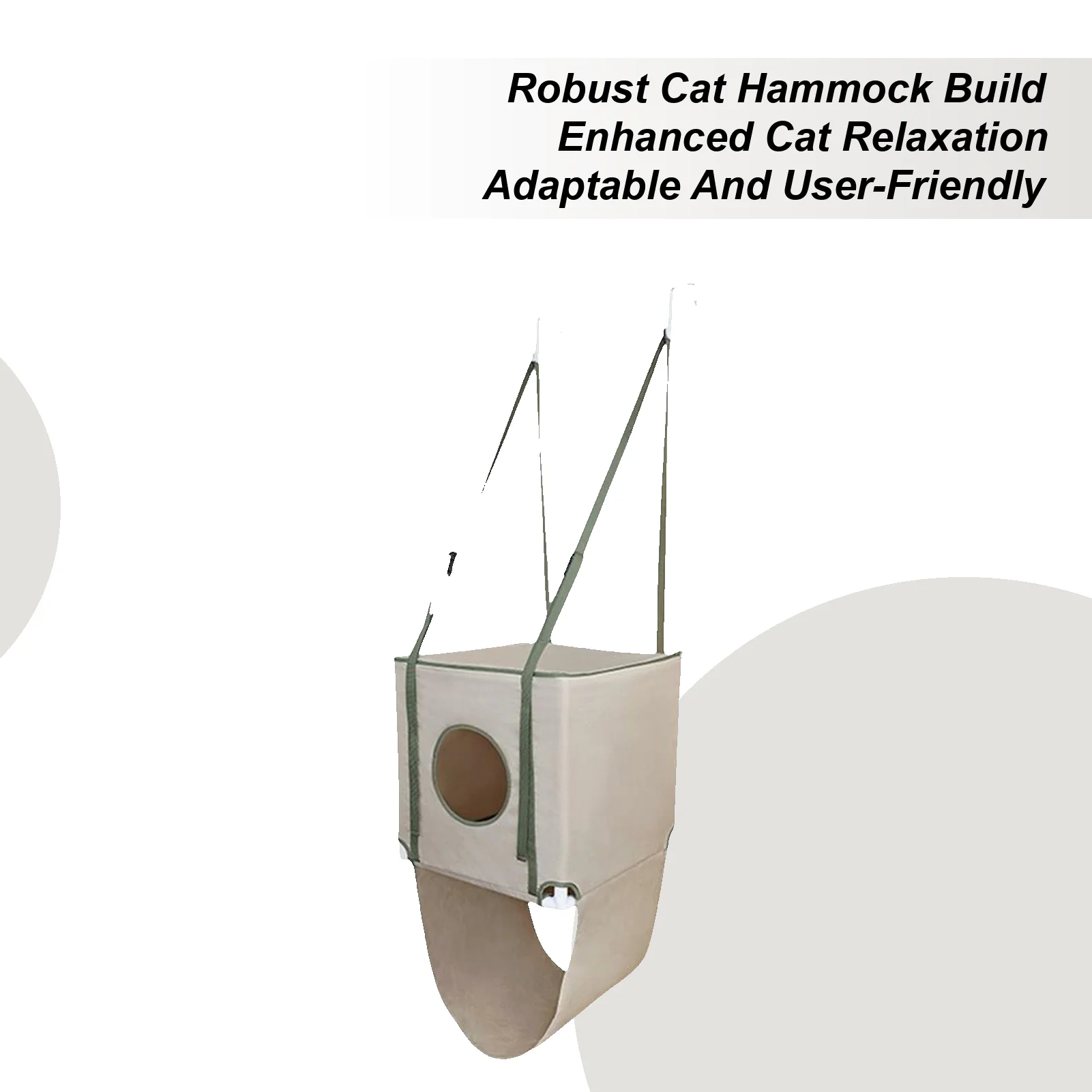 

Кровать-гамак для кошек, домашняя спальная кровать для кошек, двухслойная регулируемая дышащая мебель для домашних животных, играющих в домашних животных, скалолазание, сна