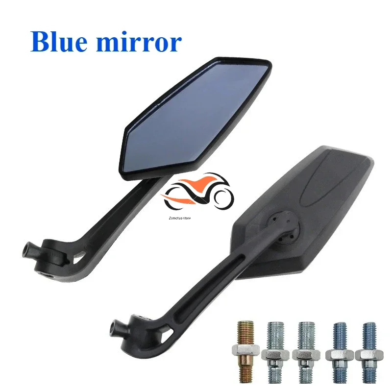 

Motorcycle Handlebar Mirror Rearview Motorbike Bars End Mirror Cafe Racer Scooter Moto Mirrors 8/10mm for Yamaha Suzuki Kawasaki