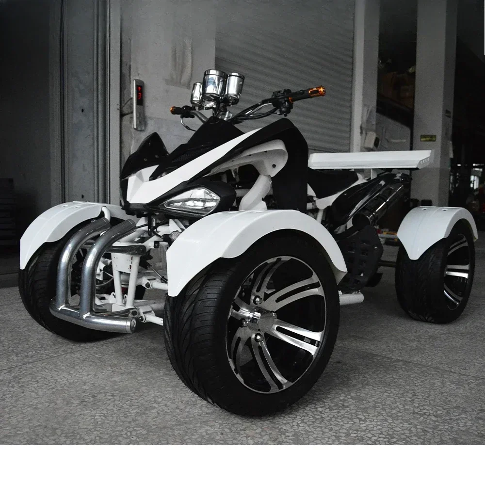 200CC 300CC ATV with Tire Fenders 4-stroke Chain Drive 14 Inch Tires Water-cooled Quad Atv for Adults