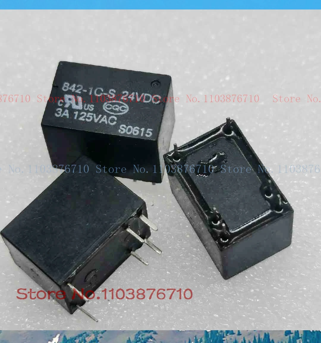 842-1C-S 24VDC 3A125 G2E-134P-M-US