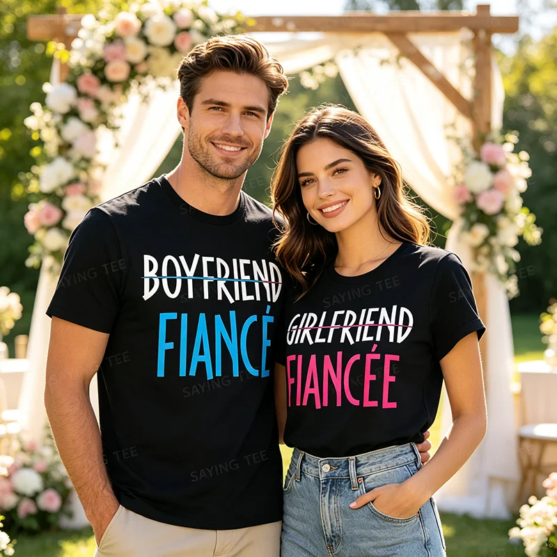 Men'S Grooming For Engagement - Couple Matching Engagement Announcement Boyfriend Fiance