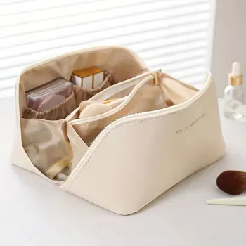 Makeup Organizer Female Toiletry Kit Bag Make Up Case Storage Pouch Luxury Lady Box