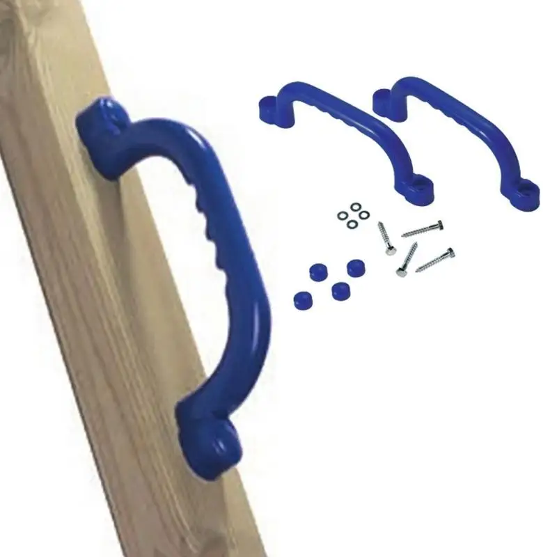 

R6FE Playhouses Grab Handle Bars Climb Play Playrooms Ladder Handle Easy Installation