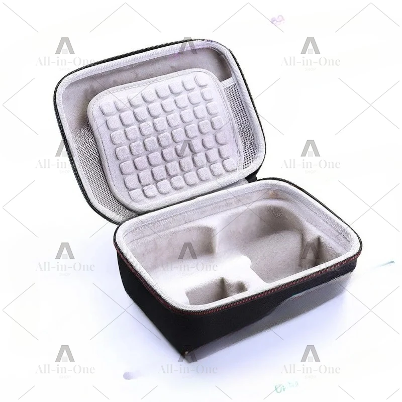 All-in-One EVA Storage Case with Foam Insert Hard Shell Zipper Closure Durable for Organizing Gear