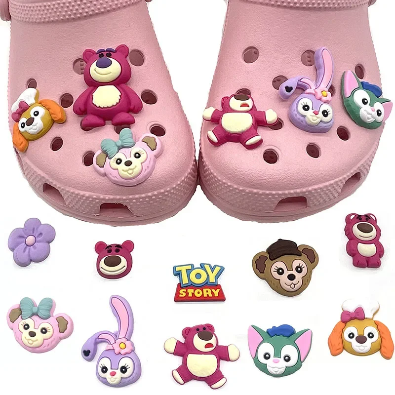 

Cute Disney Toy Story Crocs Anime Charms Shoe Buckle Cartoon Character StellaLou DIY Charm Shoe Accessories Kids Birthday Gifts