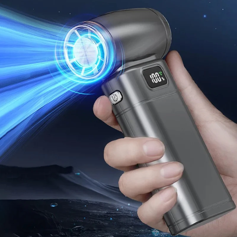 

Handheld Violent Turbofan 130000 Rpm High-Speed Storm Blower Snow Blower Dust Removal Blower Portable Violent Fan New