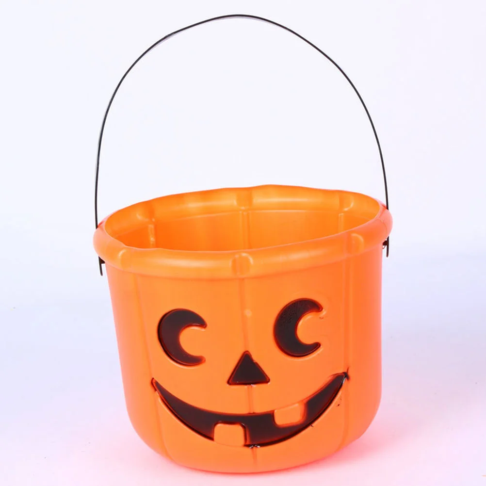 Lanterne Citrouille d'Halloween, Décorations, Décorations, Lumière LED, Sacs à Bonbons, Orange, Enfant, E27, 2 Pcs