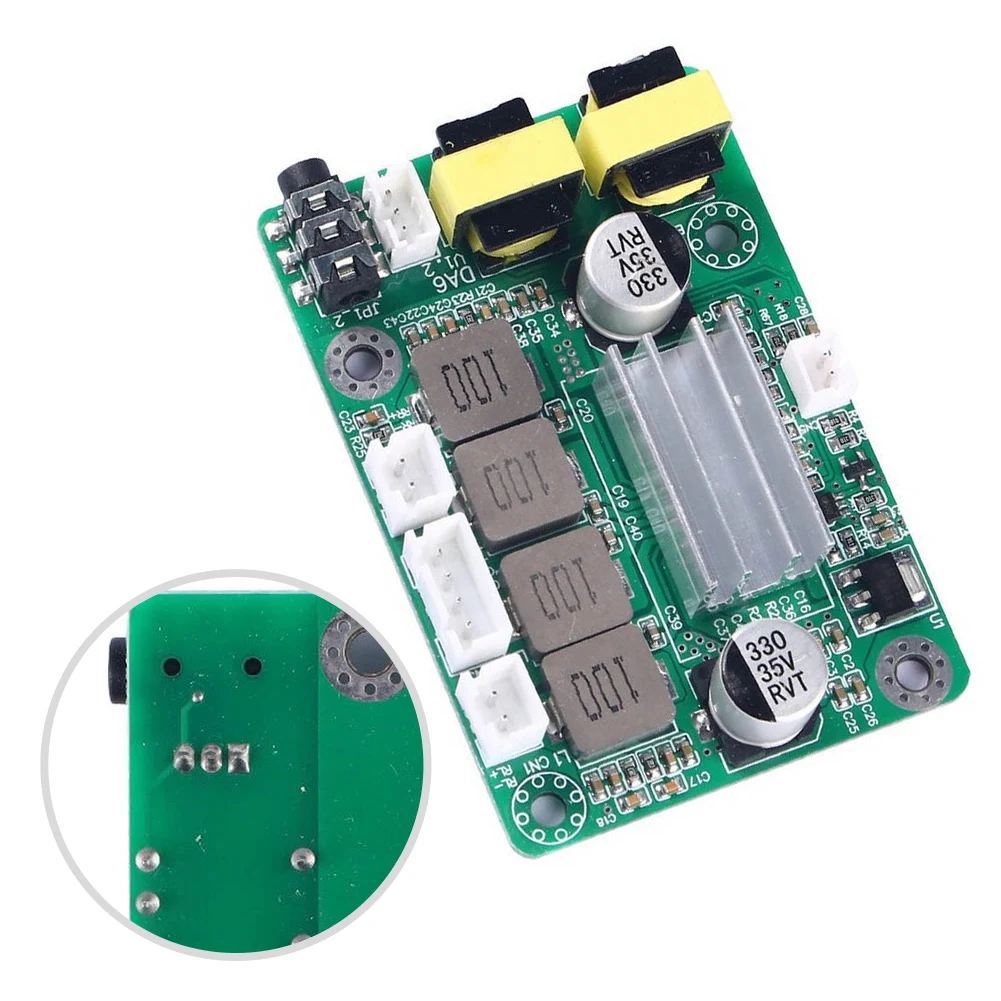 1pc Digital Audio Board 50WX2 Stereo 100W Power Module Noise Isolation For DIY Audio Systems Accessories