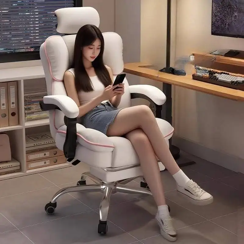 Designer Upgrade Office Chair Nordic Modern Swivel Oversized Ergonomic Computer Chair Comfortable Cadeira Office Furniture