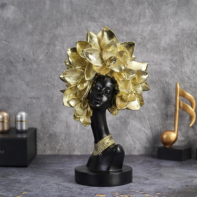 

Home Furniture Decoration, Style Female Figurines, Creative Retro Interior Accessories, Home Table Decoration Supplies