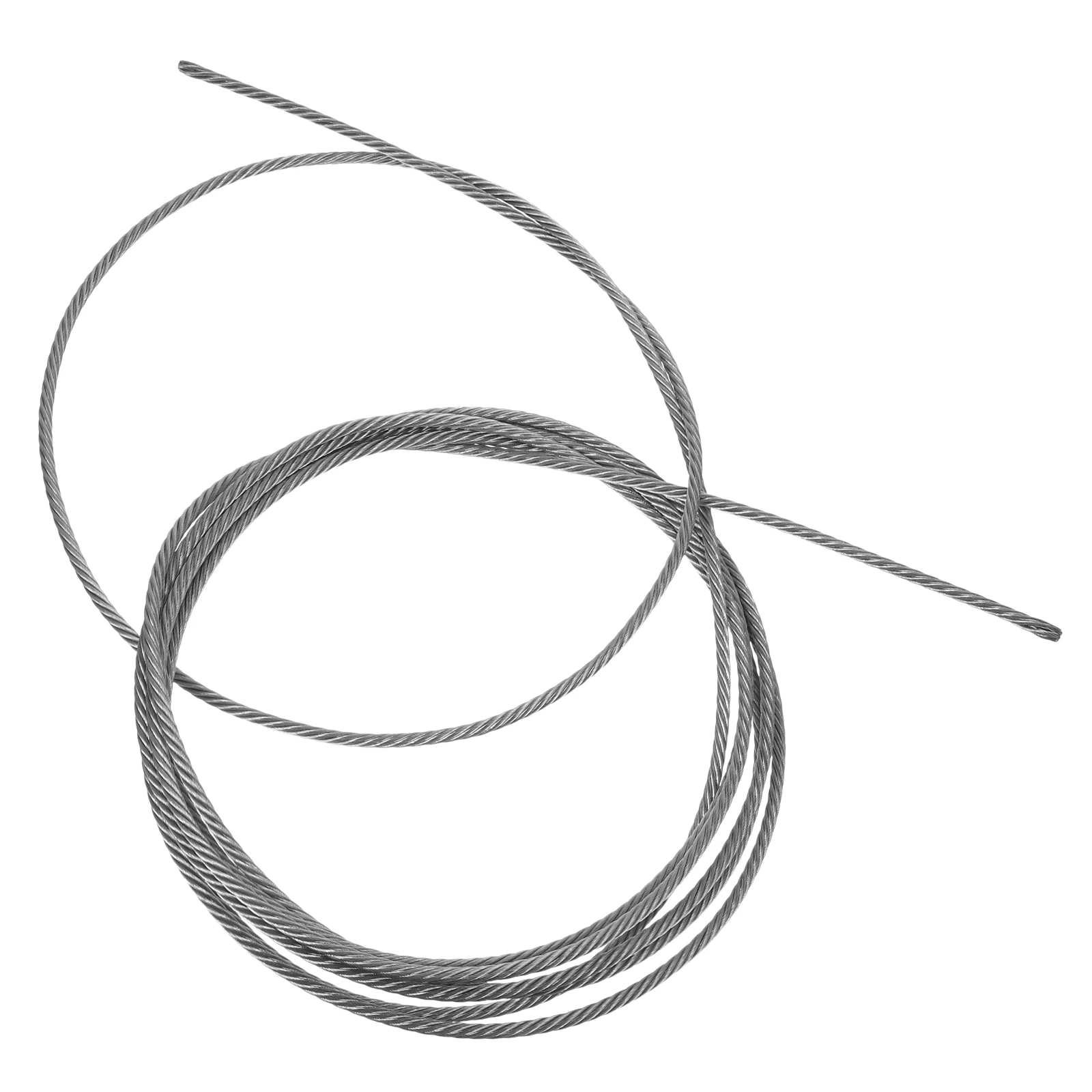 

Ultrafine 5M 304 Stainless Steel Wire Rope Soft Flexible Steel Cable For Clothesline Racks Laundry Hanging Outdoor Balcony