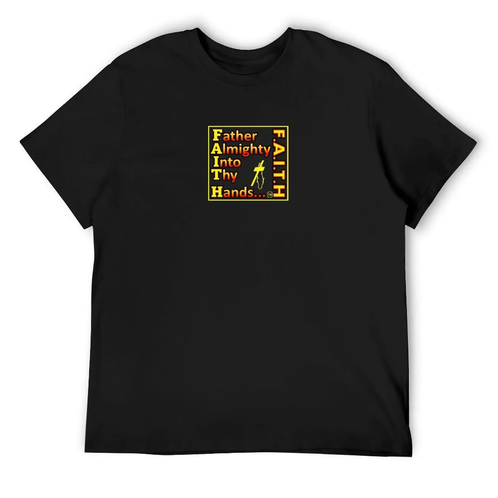 

Witimagine FAITH Apparels - Mixed Pattern - Fade Yellow-Red #1 T-Shirt blue archive for a boy plus size men clothing