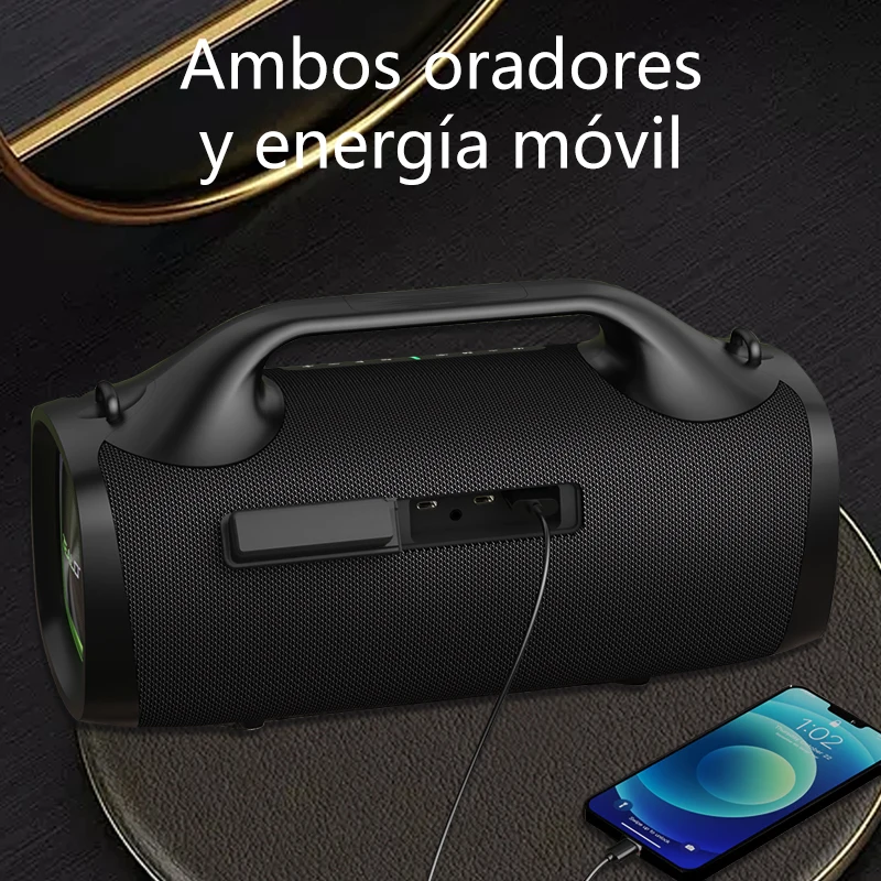 Altavoz inalámbrico Zealot S79 de 100 W, altavoz de subwoofer