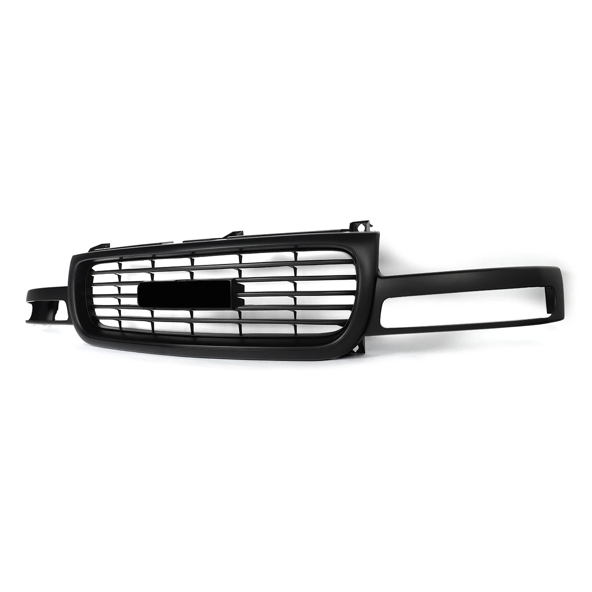 Chrome Front Grille For GMC Sierra 1500 1999-2002 Front Hood Grille Air Inlet Grid Grill Front Bumper Upper Grills Accessories