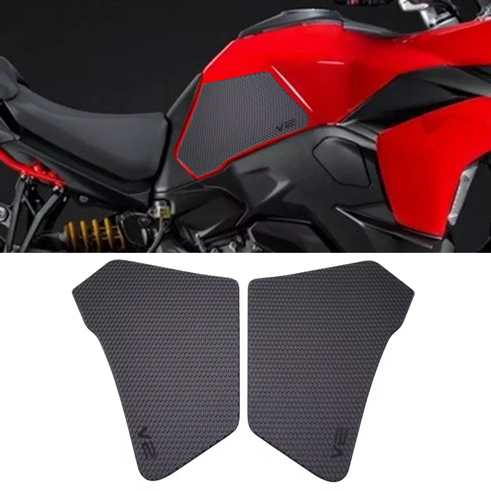 

Motorcycle side fuel tank pad For V2 V2S 2025 2026 Protector Stickers Gas Knee Grip Traction Pad Side Sticker