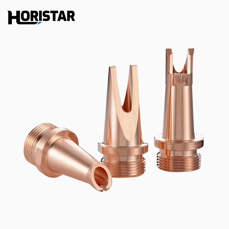 50 pieces! Laser Welding Machine Accessories Protection Lens Laser Welding Nozzle Copper Nozzle Welding Nozzle Cutting