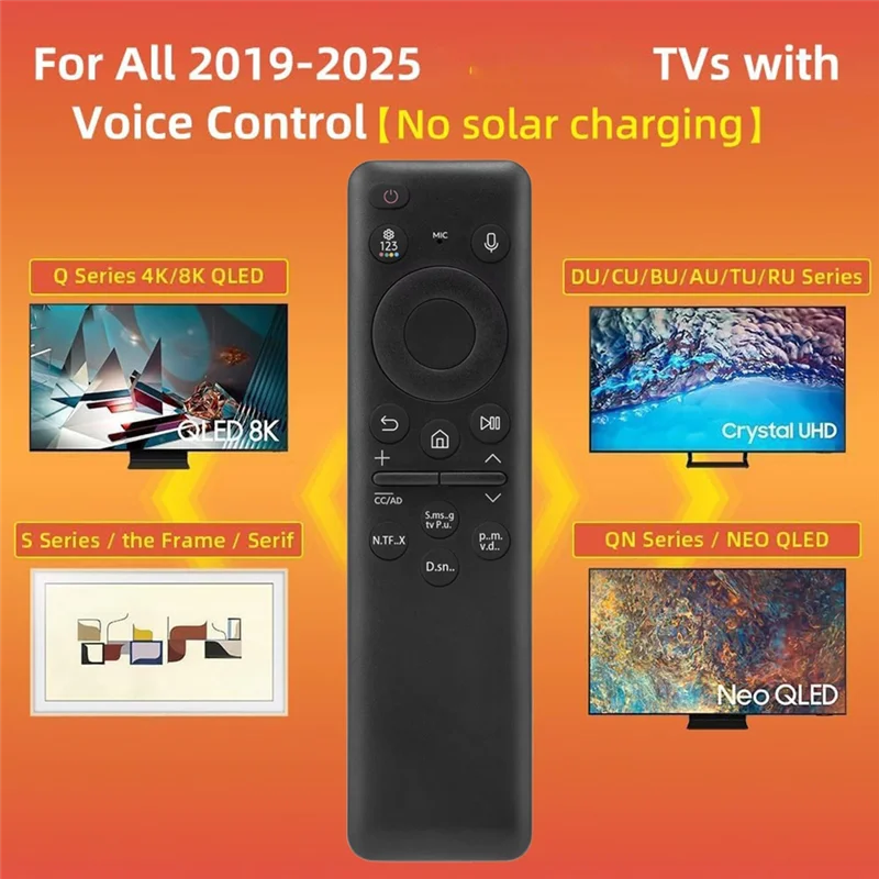 لجميع 2019-2025 لاستبدال جهاز التحكم عن بعد للتلفزيون الذكي مع وظيفة التحكم الصوتي #6