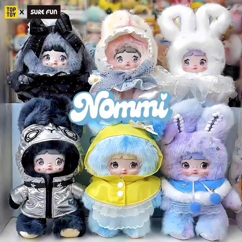 

Предпродажа, серия Nommi, прогноз погоды, плюшевая слепая коробка, сюрприз, загадочные игрушки, аниме-фигурка, милая виниловая сумка, кулон, подарок на день рождения