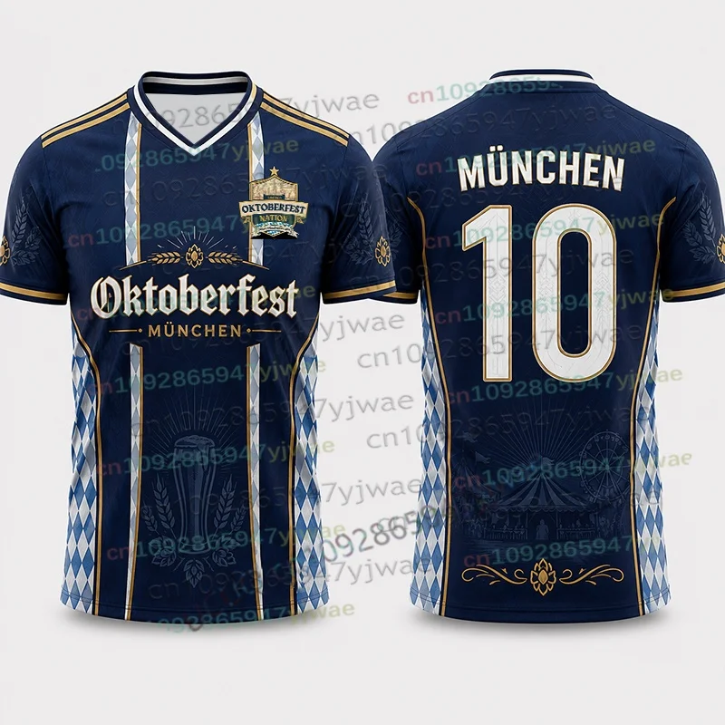 2026 Lustiges Oktoberfest-Shirt Bierfest-T-Shirt Deutsches München-Festival Streetwear Sport Freizeit T-Shirt Damen Herren T-Shirt Kleidung – Detail 4