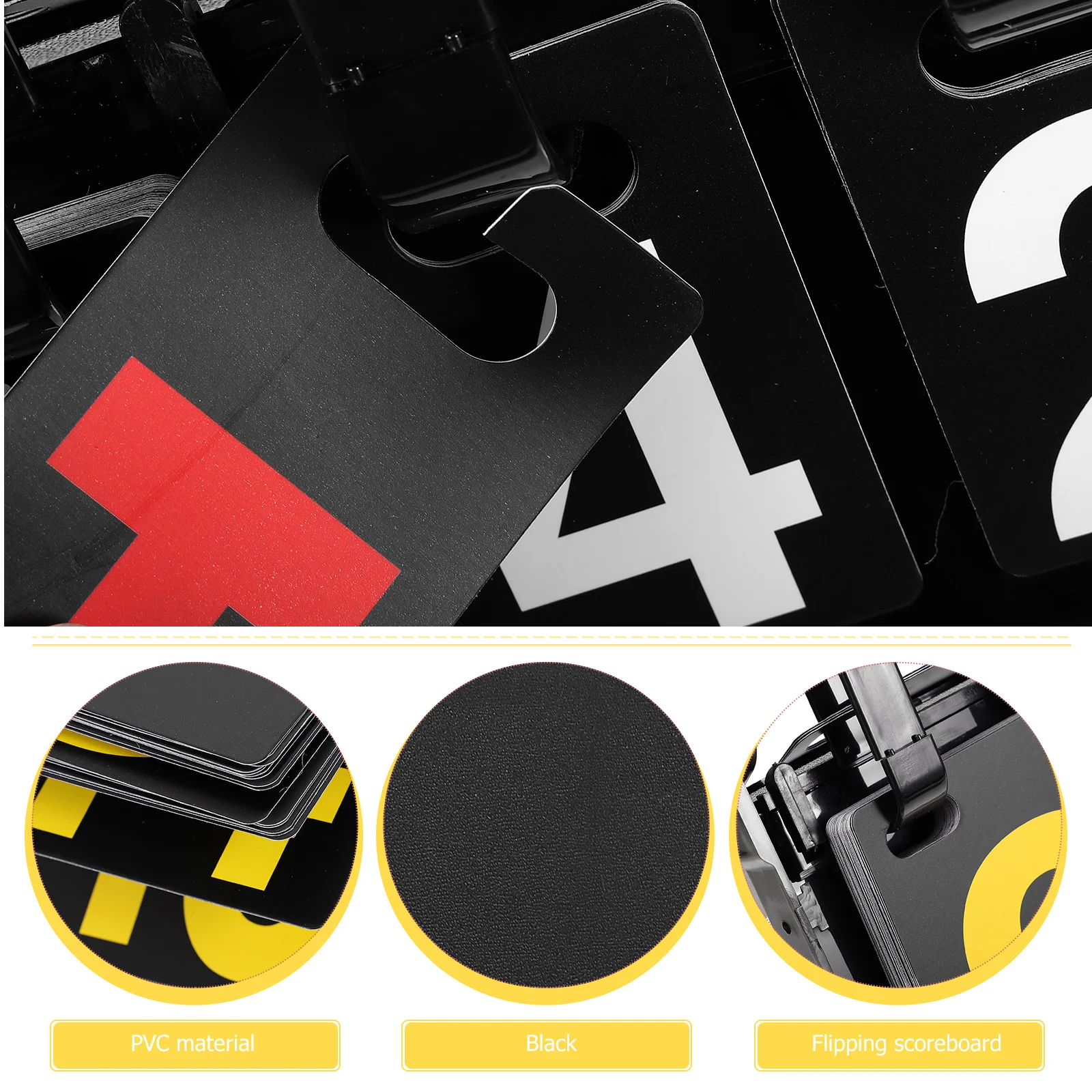 多機能ゲームバスケットボールスコアボードテニススコアキーパーネットボックスゲームスポーツ用品 Pvc フリップ