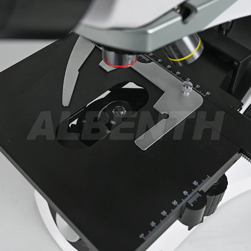 Albenth Professional Biological Compound Microscope 40X-1000X With 5W LED, 3D Mechanical Stage
