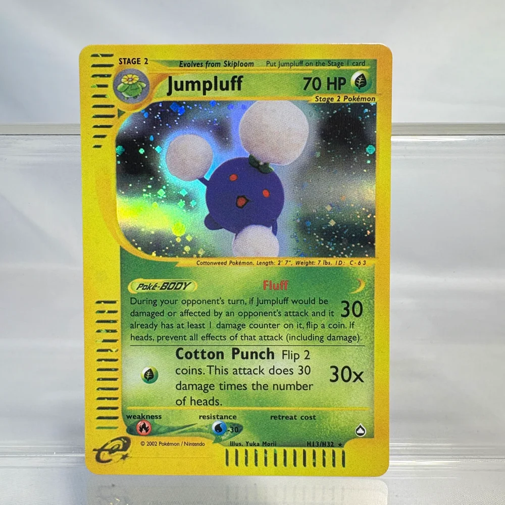 Карты PKM 1996 года, первый базовый набор Blissey Furret Magneton Jumpluff