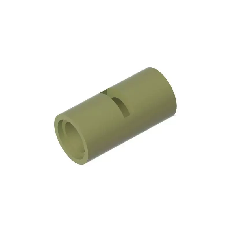 50 Stück 62462 75535 Rundstecker 2L mit Schlitzstift-Verbindungsstück Runder Baustein Spielzeug Kompatibles Zubehör DIY MOC High-Tech – Detail 11