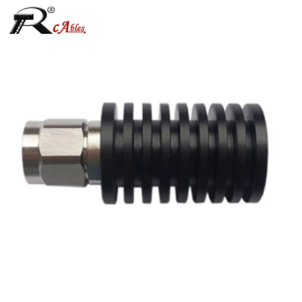 25W 30W 3GHz 6GHz 50Ohm N Male Plug Connector RF Coaxial Termination Dummy Load  Nickel Plated RF Accessories