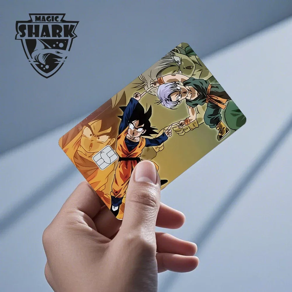 2026 Neue Goku Frieza Anime Wasserdichte Schutzhülle/Aufkleber für Kreditkarten und Bankkarten, kein Verblassen – Detail 15