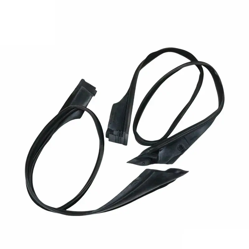 AU33-Front L+ R Door Rubber Weatherstrip Seal 2PCS For BMW F01 F02 740I 750I 740Li–51337178007 51337178008
