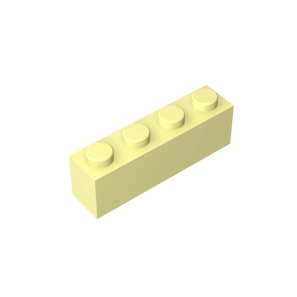 Gobricks GDS-534 Ziegel 1 x 4 ohne Bodenrohre, kompatibel mit Lego 3010 3066 Teilen für Kinder zum Selbermachen