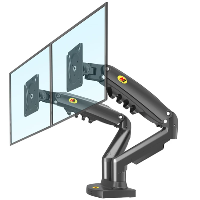 

New Flexible Dual 2 3 4 6 Holder Arm Desk Bracket Mount for Computer Screens up Laptop Adjustable Lcd Dual Gas Spring