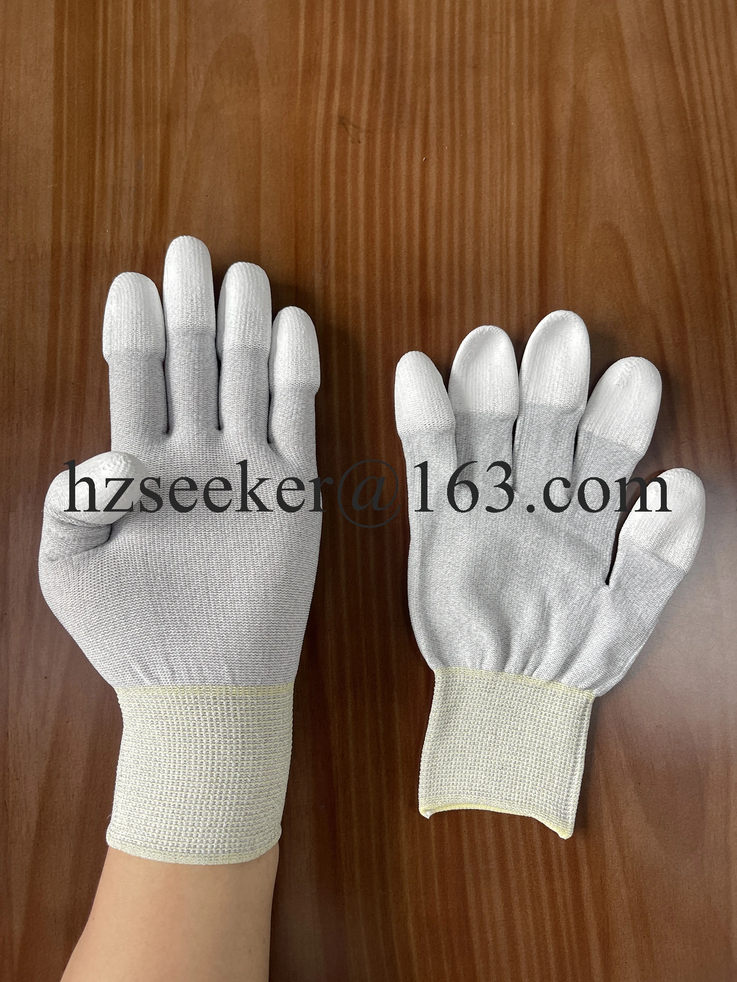 Ansell HyFlex 48-135 (1 pair) Polyurethane fingertip coating ESD electrostatic‑discharge protection