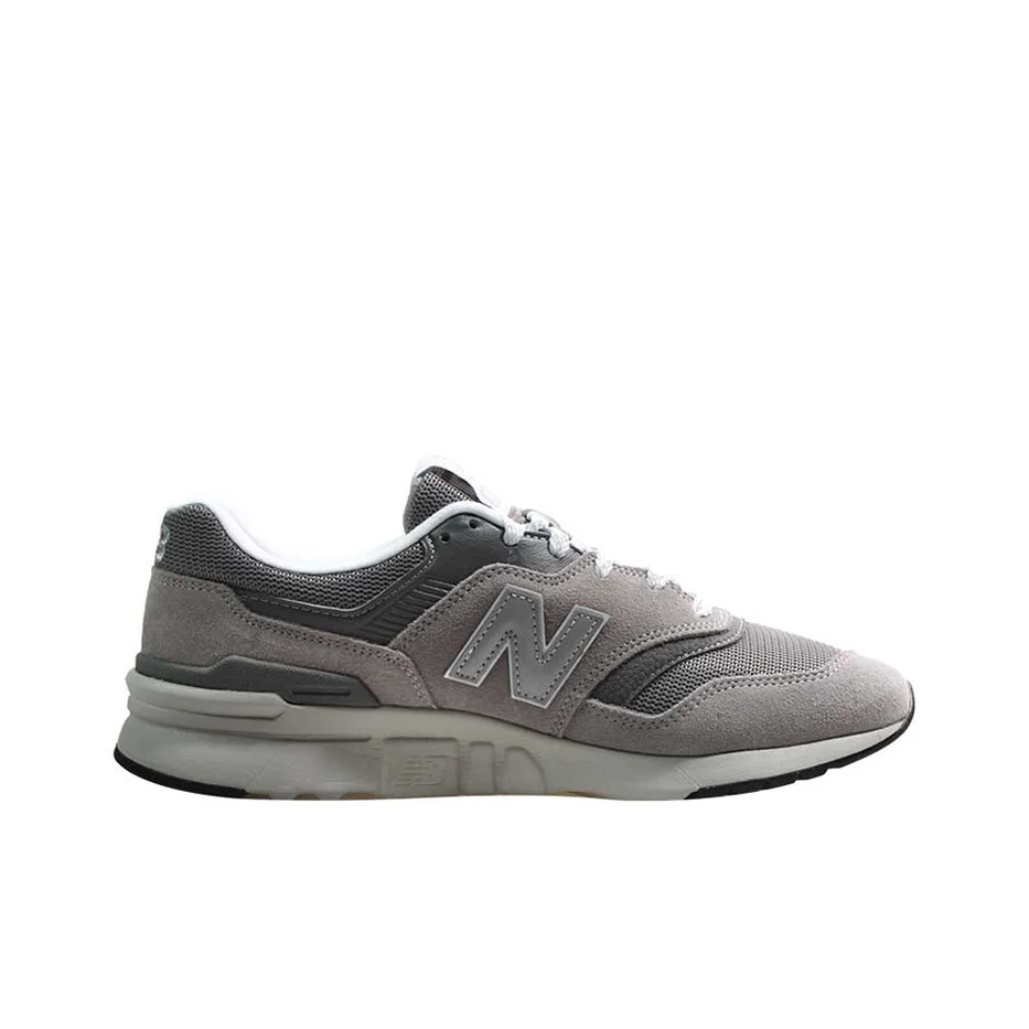 حذاء New Balance NB 997 HCA نسيج مريح وعصري ومقاوم للاهتراء وقصة منخفضة للحياة والترفيه للرجال والنساء باللون الرمادي