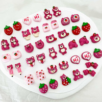 no.67 20/40pcs Nail resin cartoon series cute nail accessories DIY phone case water cup wear nail accessories