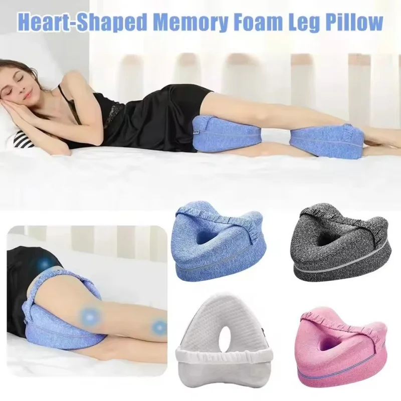 

Relieve Back, Hip Joint Pain Orthopedic Thigh Cushion with Removable Washable Cover Pregnancy Side Sleeper Pillow for Bed Sofa